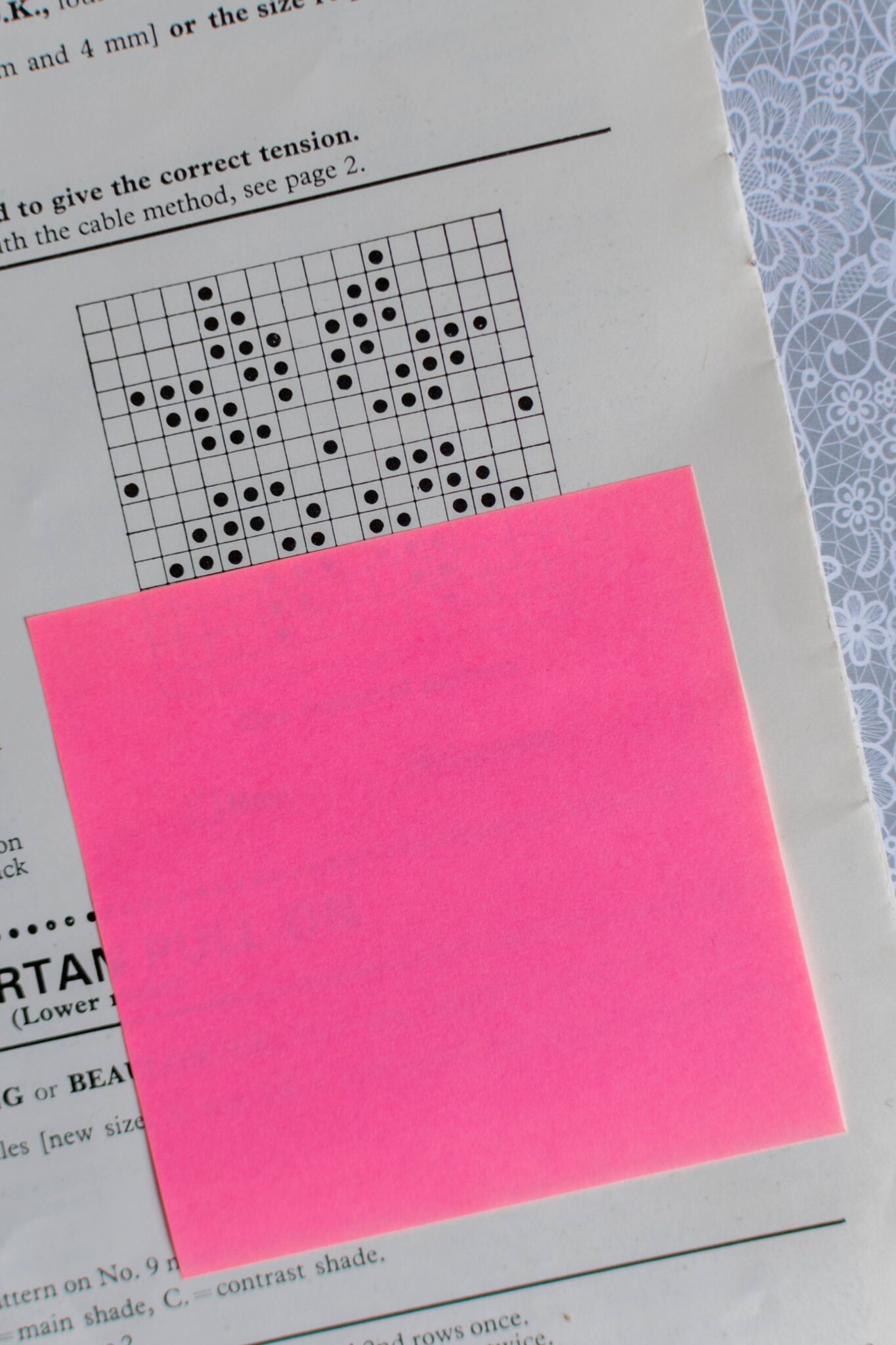 How To Read A Knitting Chart Knitting Women